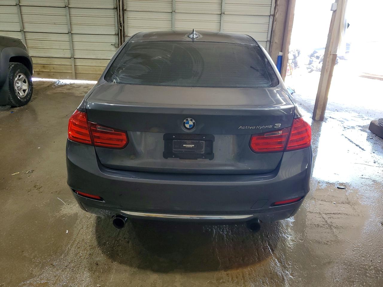 2013 Bmw Activehybrid 3 Gray vin: WBA3F9C55DF145090