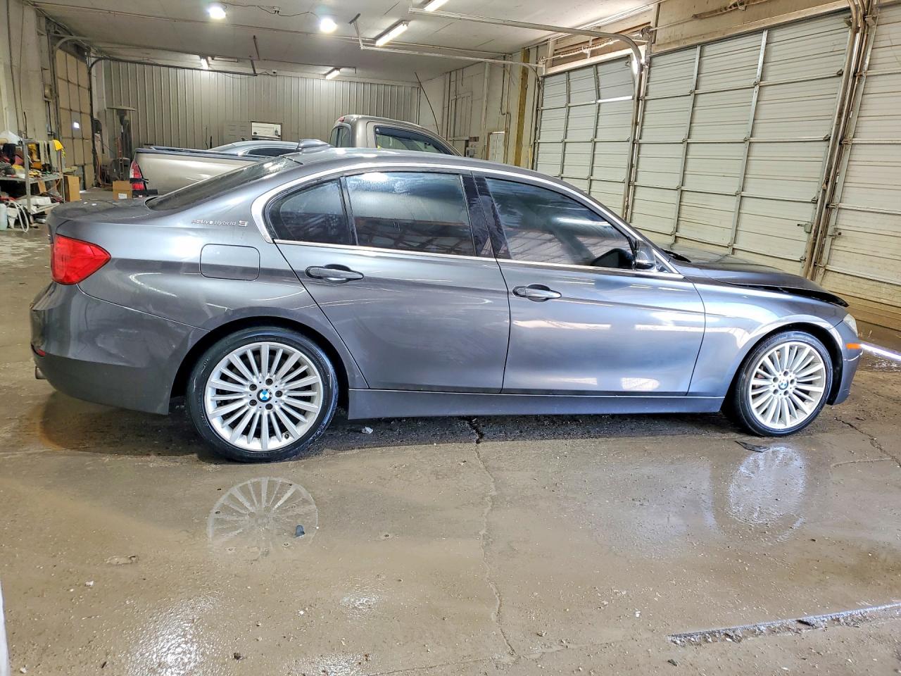 2013 Bmw Activehybrid 3 Gray vin: WBA3F9C55DF145090