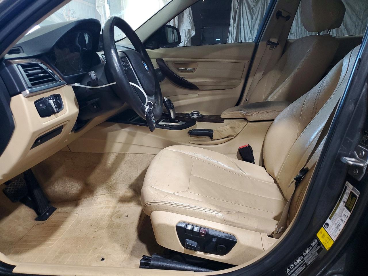 2013 Bmw Activehybrid 3 Gray vin: WBA3F9C55DF145090