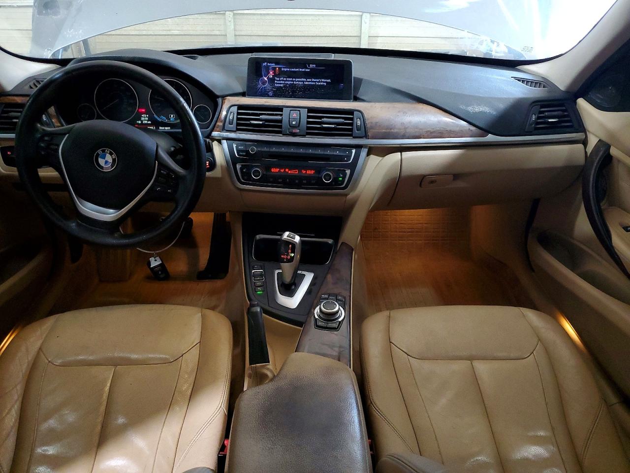 2013 Bmw Activehybrid 3 Gray vin: WBA3F9C55DF145090