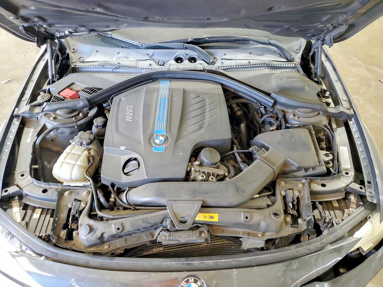 2013 Bmw Activehybrid 3 Gray vin: WBA3F9C55DF145090