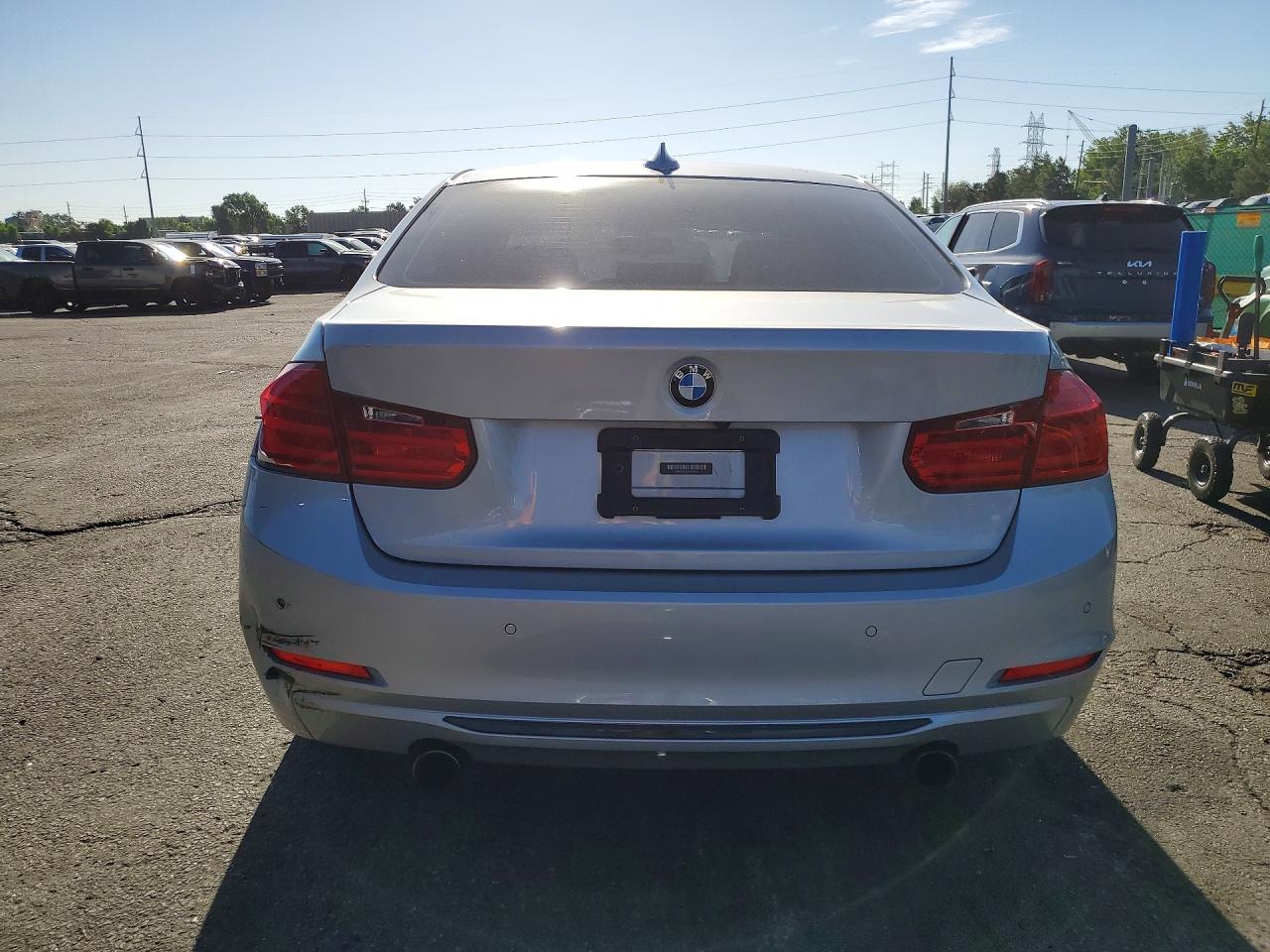2013 Bmw Activehybrid 3 Silver vin: WBA3F9C55DF145283