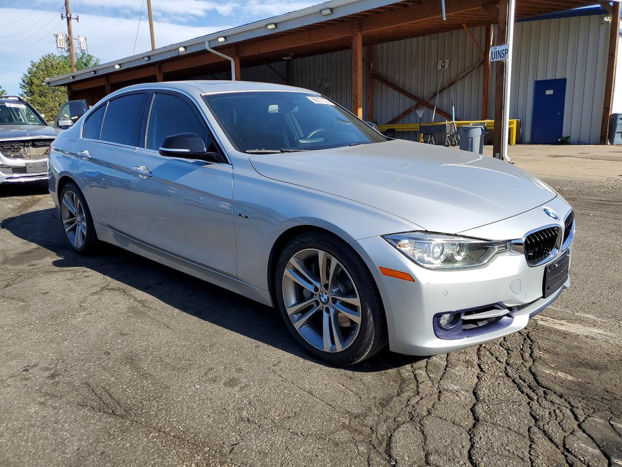 2013 Bmw Activehybrid 3 Silver vin: WBA3F9C55DF145283