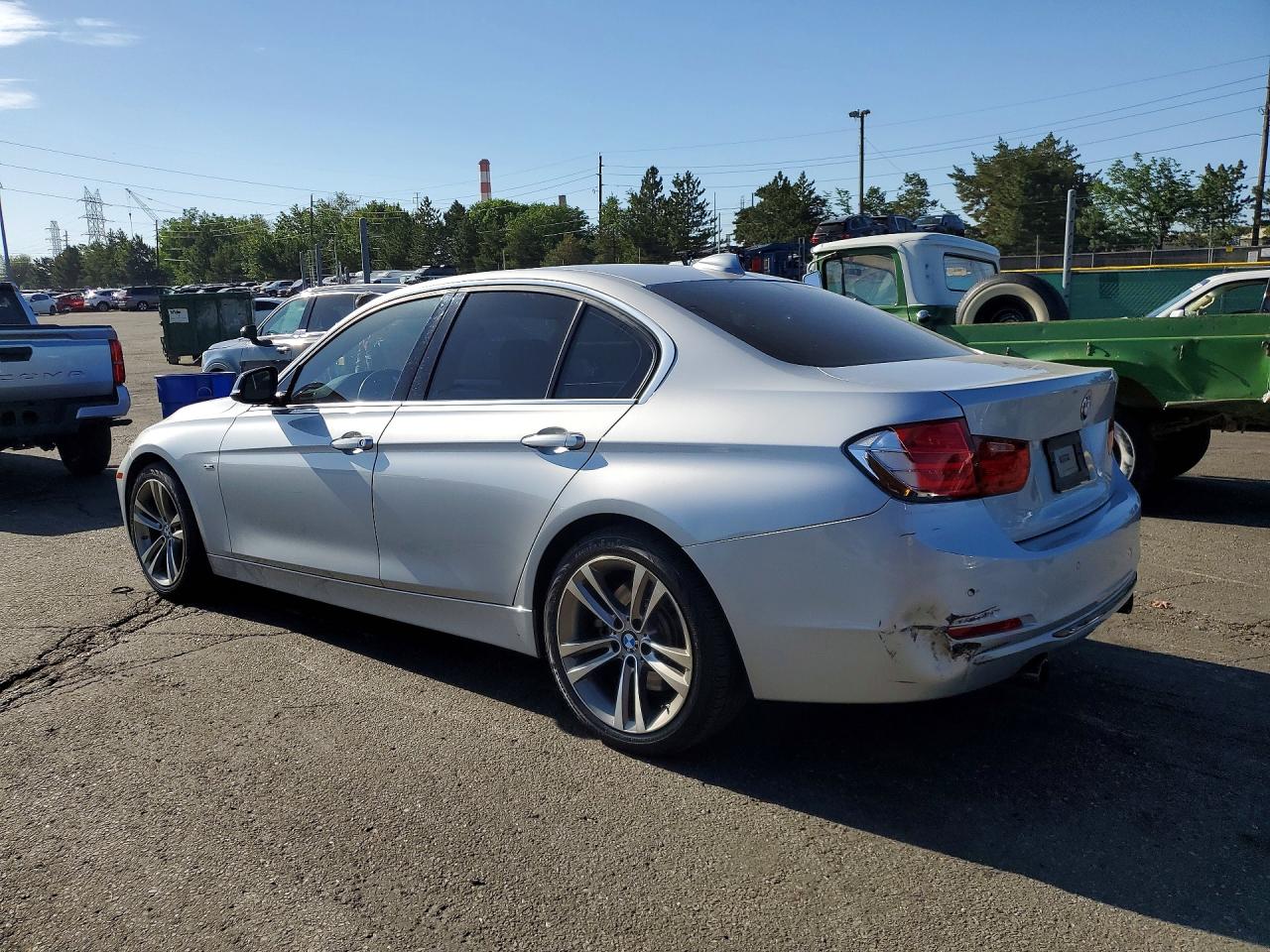 2013 Bmw Activehybrid 3 Silver vin: WBA3F9C55DF145283