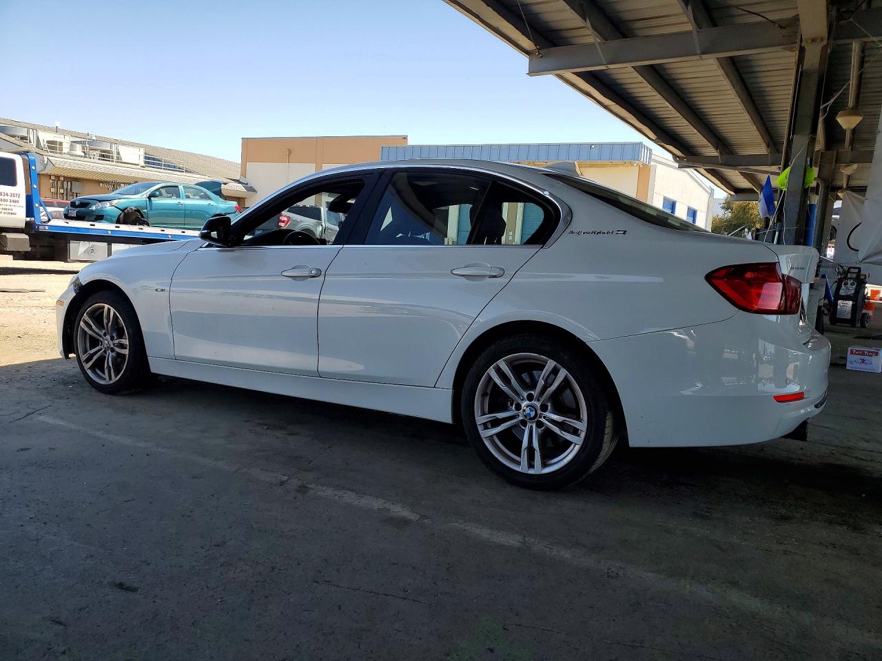 2013 Bmw Activehybrid 3 White vin: WBA3F9C55DF145476