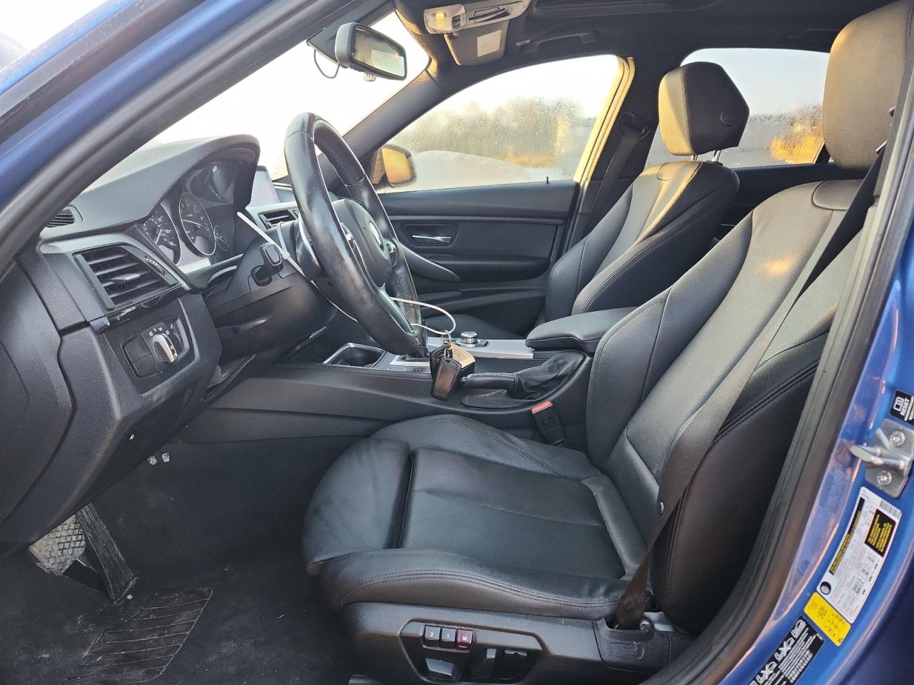 2013 Bmw Activehybrid 3 Blue vin: WBA3F9C57DF483672