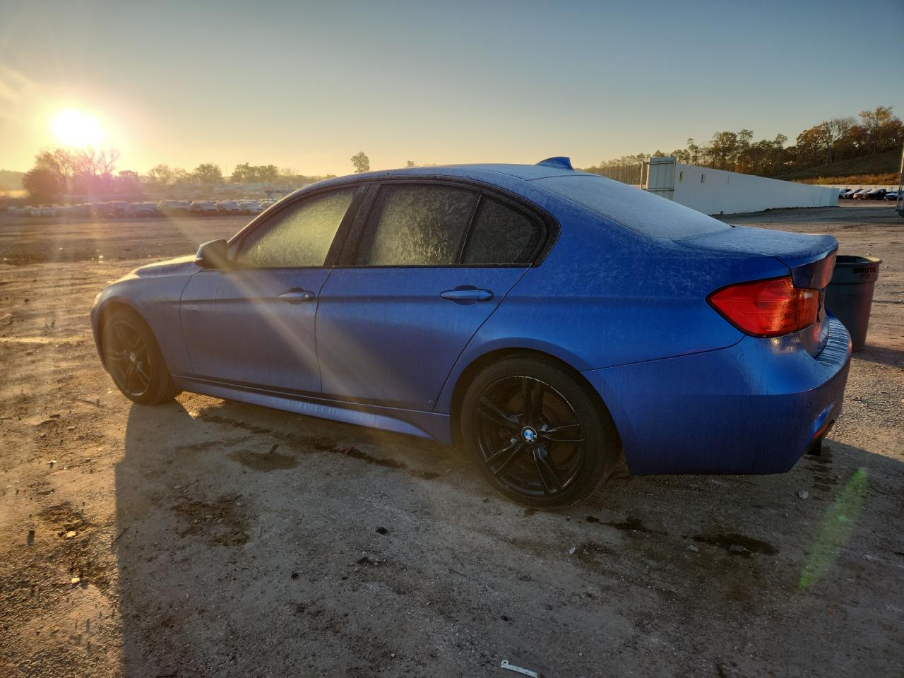 2013 Bmw Activehybrid 3 Blue vin: WBA3F9C57DF483672