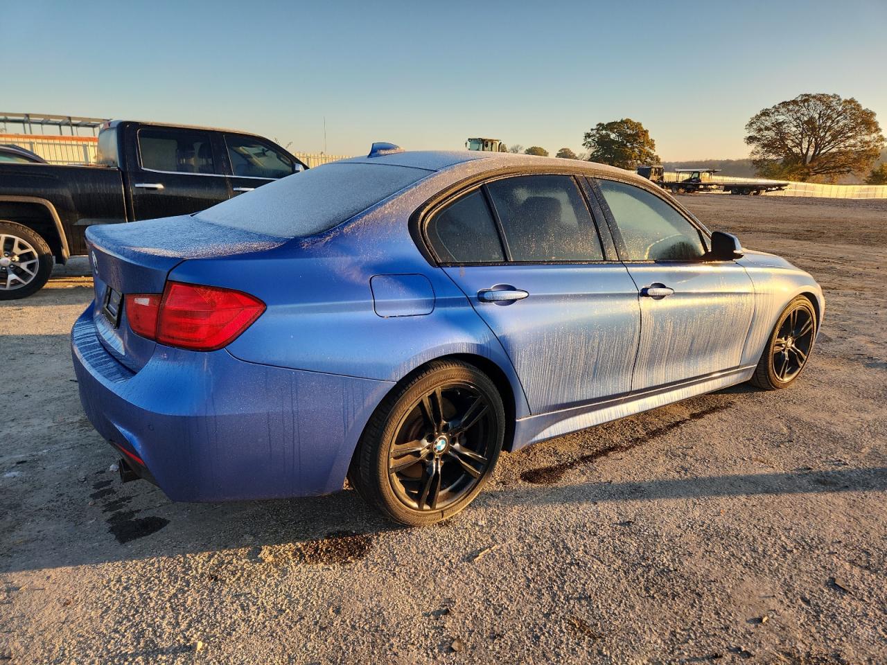 2013 Bmw Activehybrid 3 Blue vin: WBA3F9C57DF483672