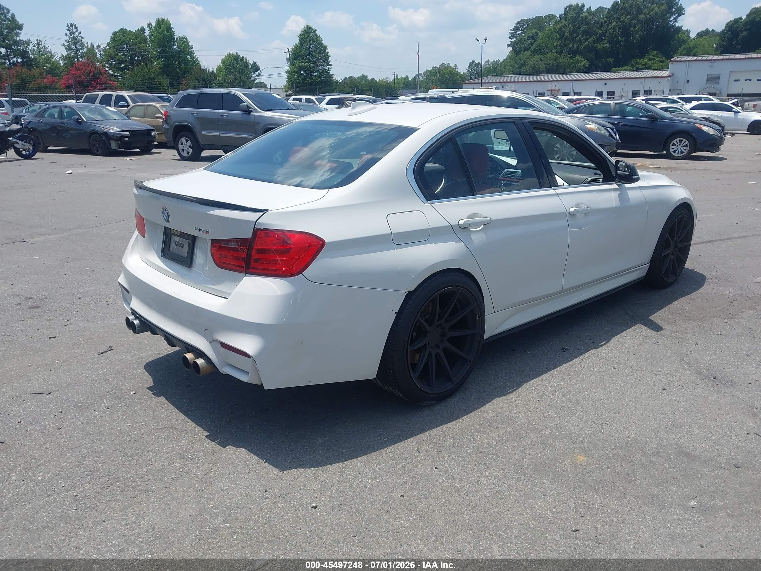 2013 Bmw Activehybrid 3   White vin: WBA3F9C57DF483767