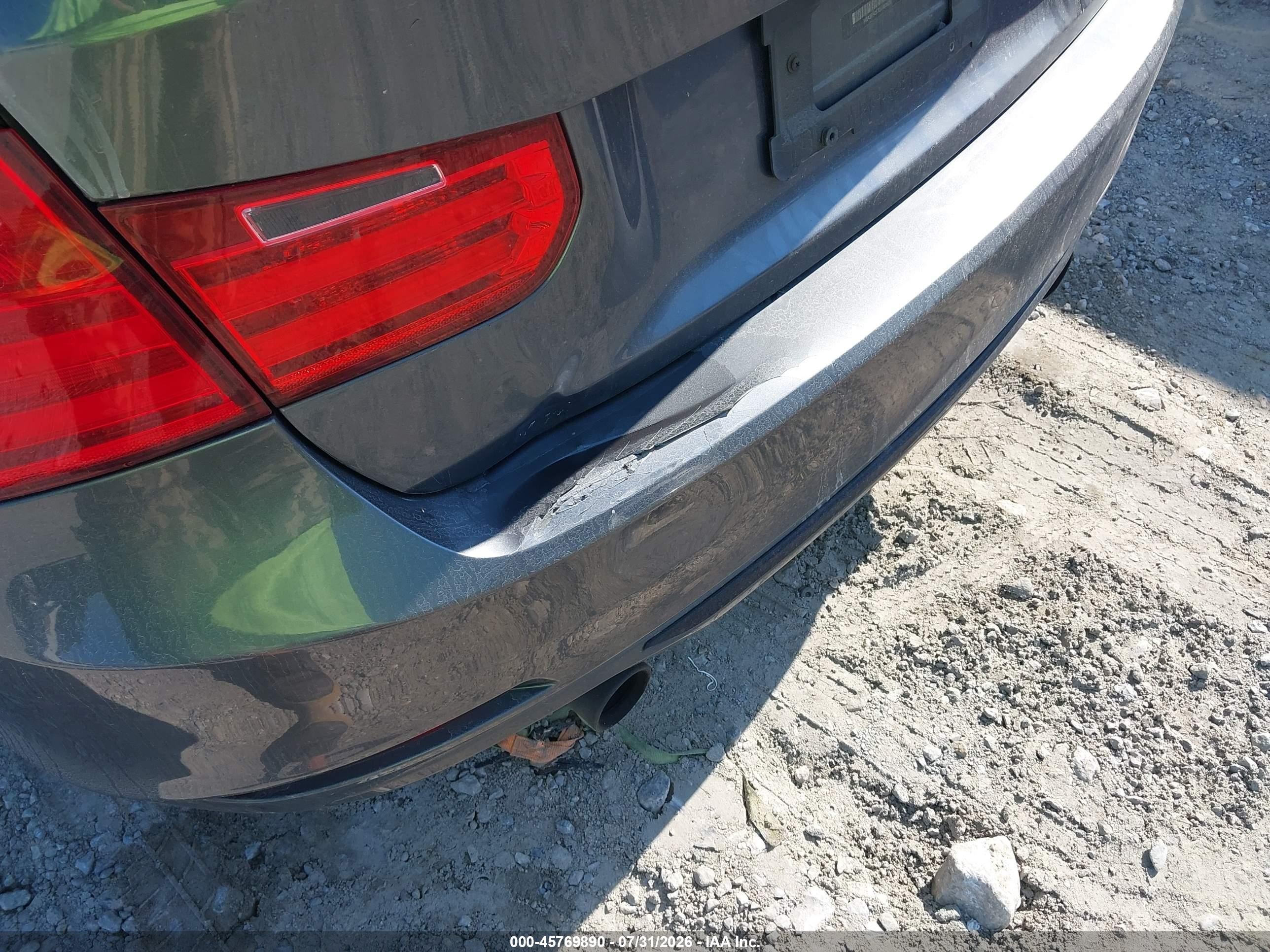 2013 Bmw Activehybrid 3 Серый vin: WBA3F9C57DF483820