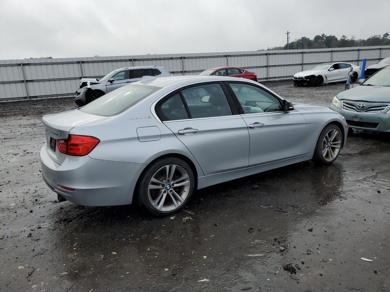 2013 Bmw Activehybrid 3 Серебряный vin: WBA3F9C58DF145293