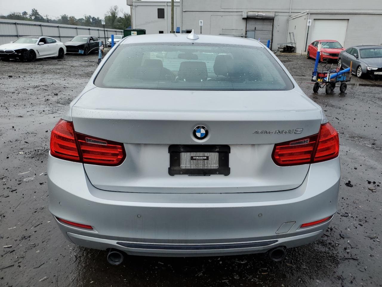 2013 Bmw Activehybrid 3 Серебряный vin: WBA3F9C58DF145293