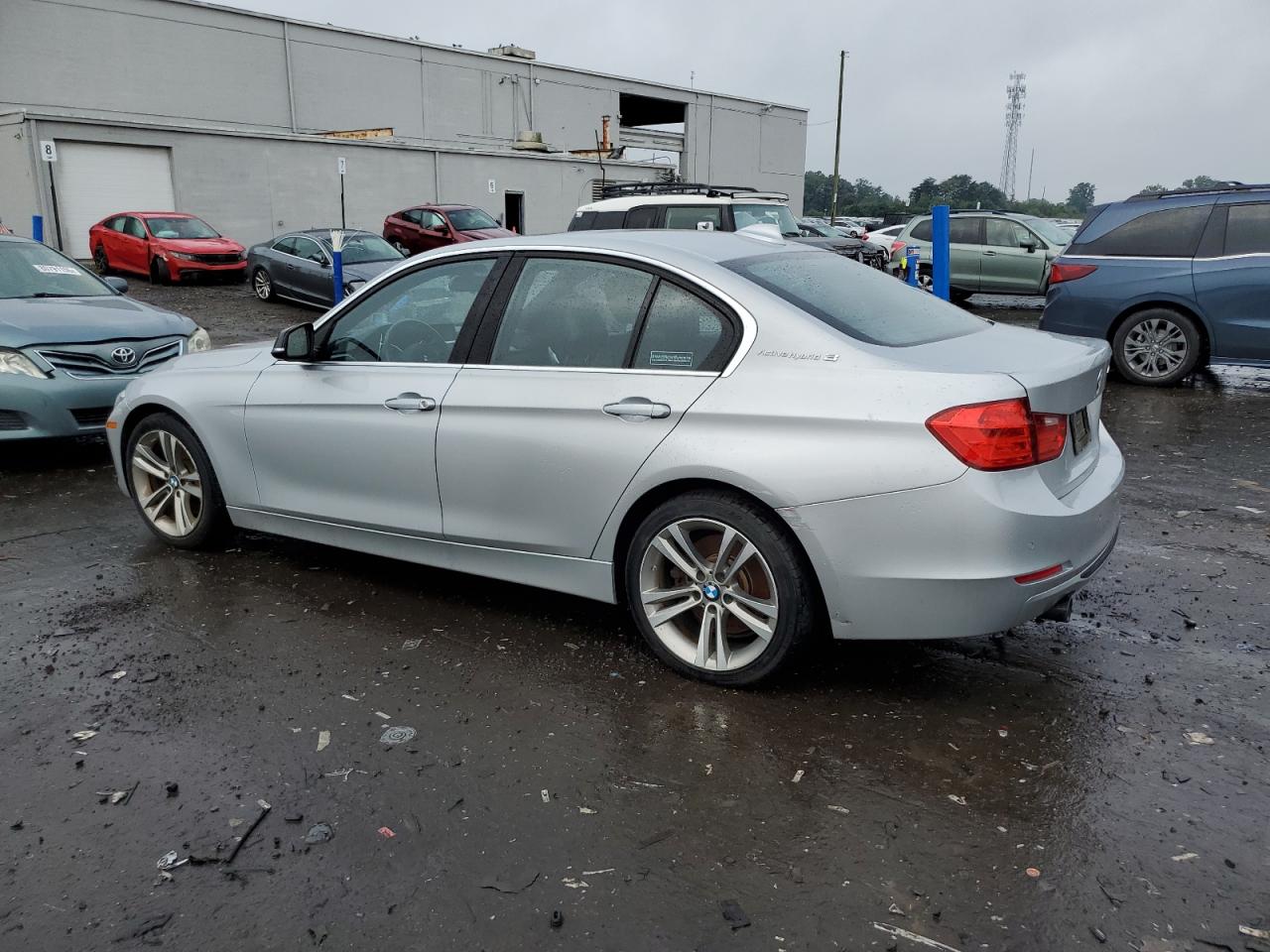 2013 Bmw Activehybrid 3 Серебряный vin: WBA3F9C58DF145293