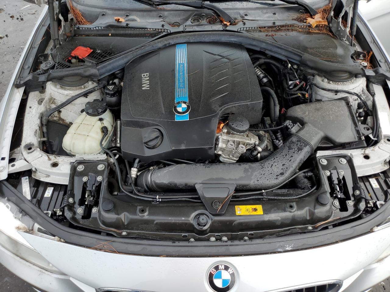 2013 Bmw Activehybrid 3 Серебряный vin: WBA3F9C58DF145293