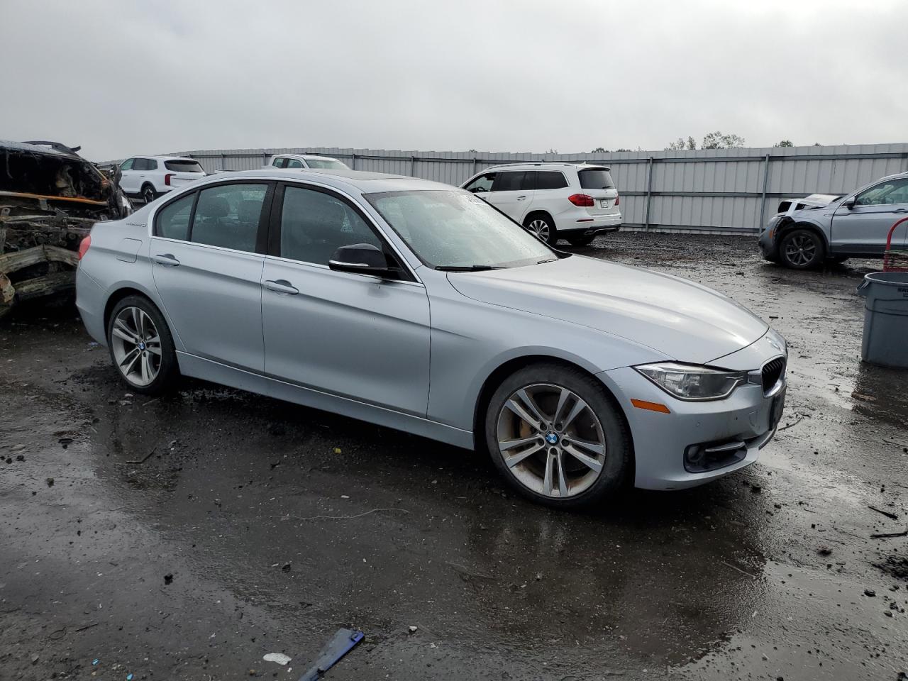 2013 Bmw Activehybrid 3 Серебряный vin: WBA3F9C58DF145293