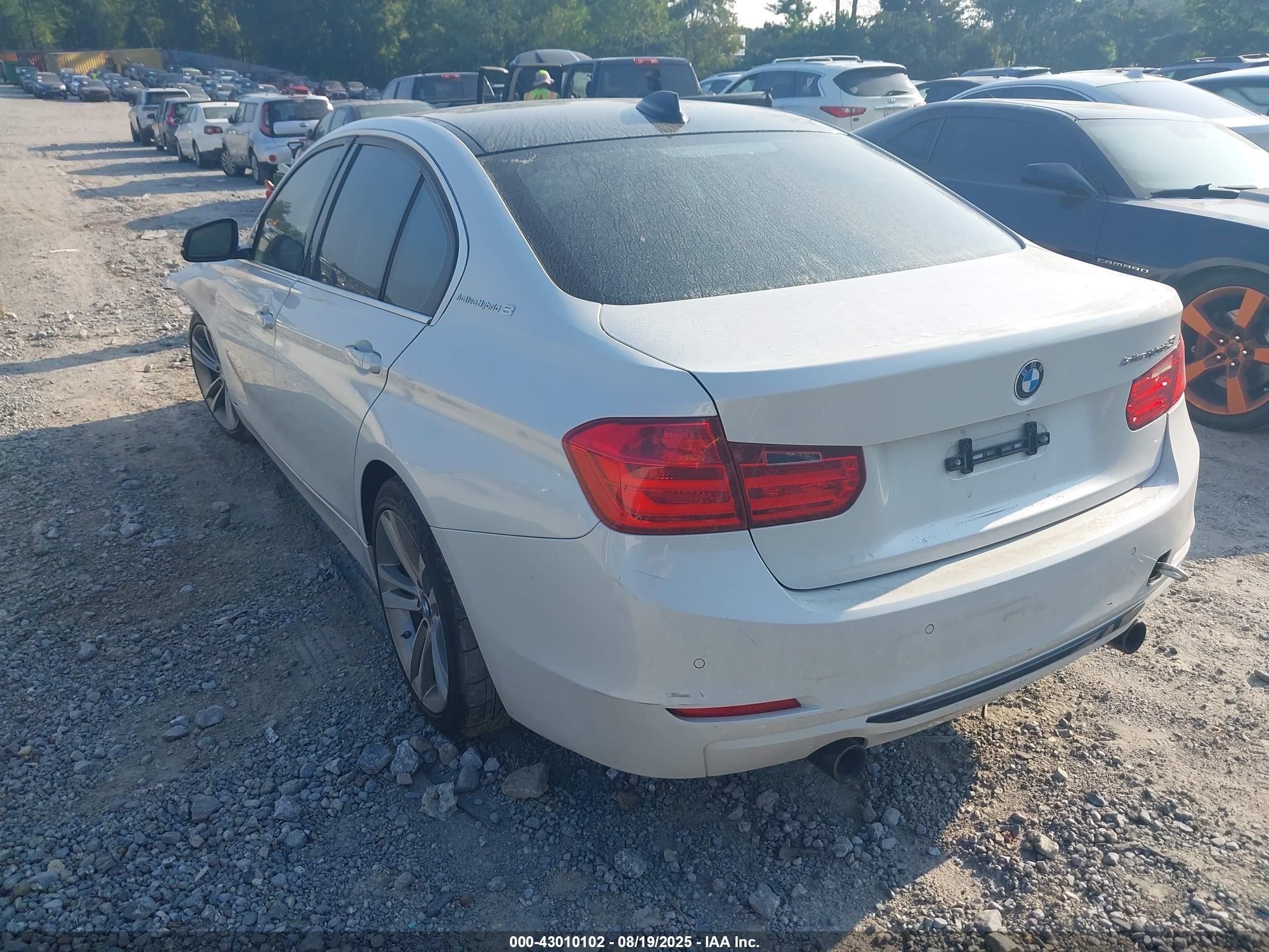 2013 Bmw Activehybrid 3   Белый vin: WBA3F9C58DF145357