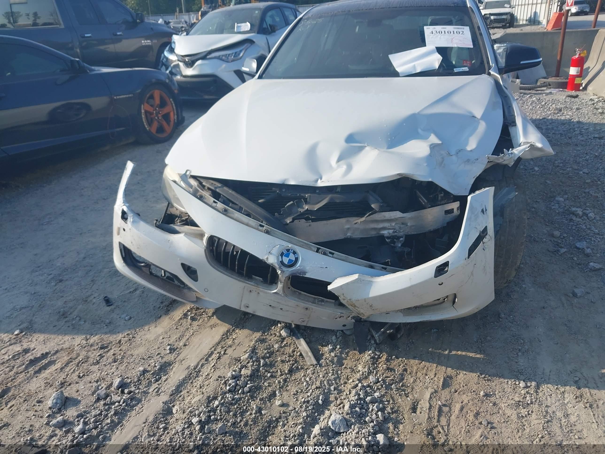 2013 Bmw Activehybrid 3   Белый vin: WBA3F9C58DF145357