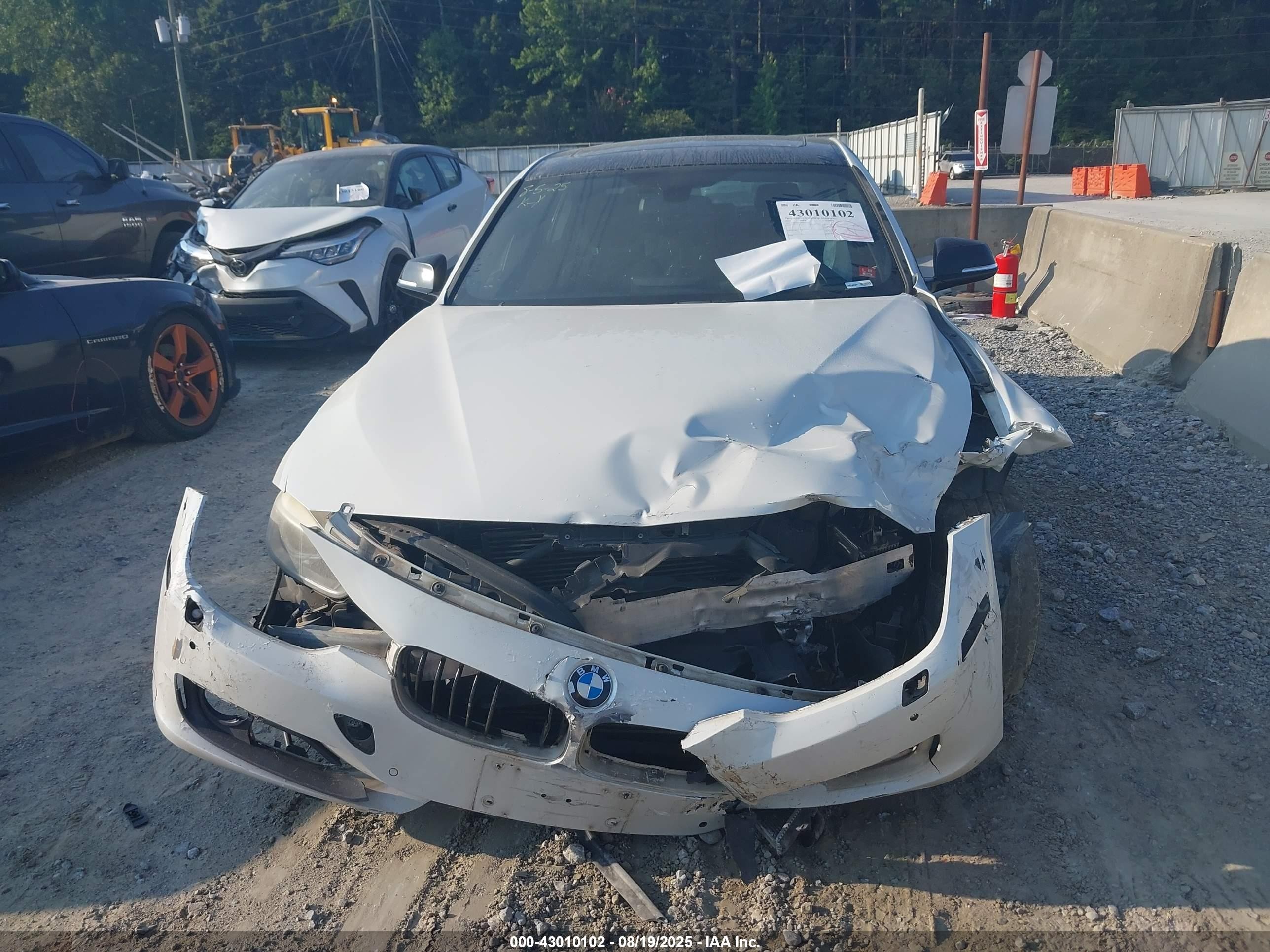 2013 Bmw Activehybrid 3   Белый vin: WBA3F9C58DF145357