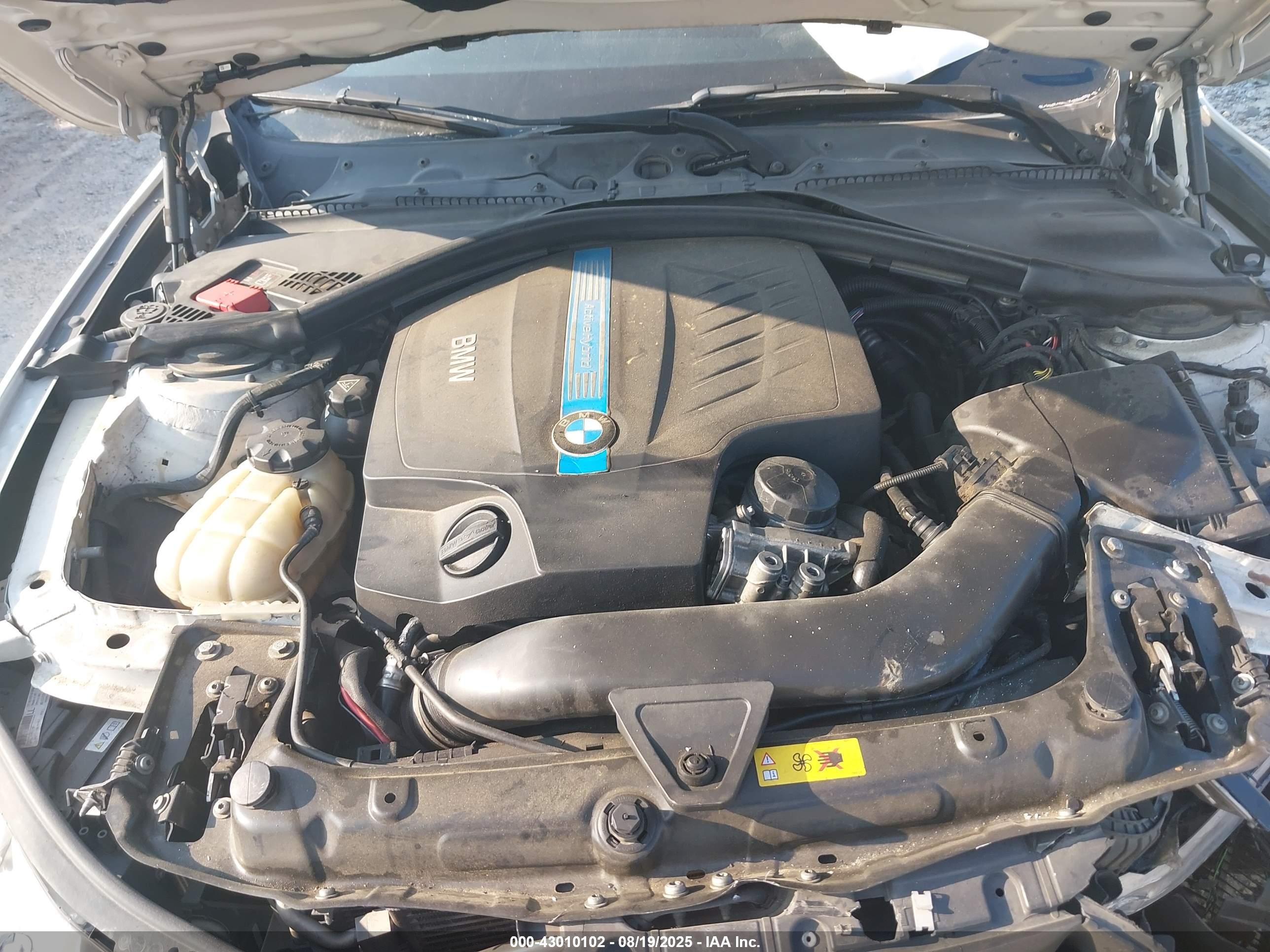 2013 Bmw Activehybrid 3   Белый vin: WBA3F9C58DF145357
