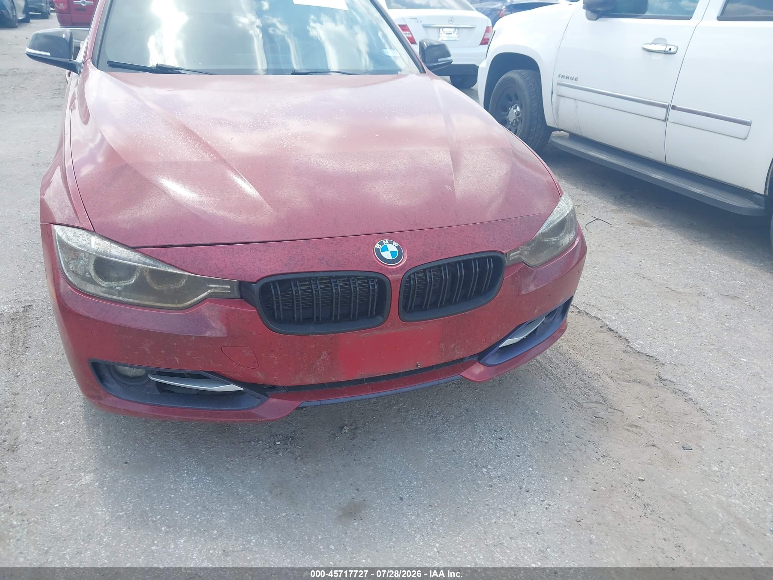 2013 Bmw Activehybrid 3   Red vin: WBA3F9C58DF145441