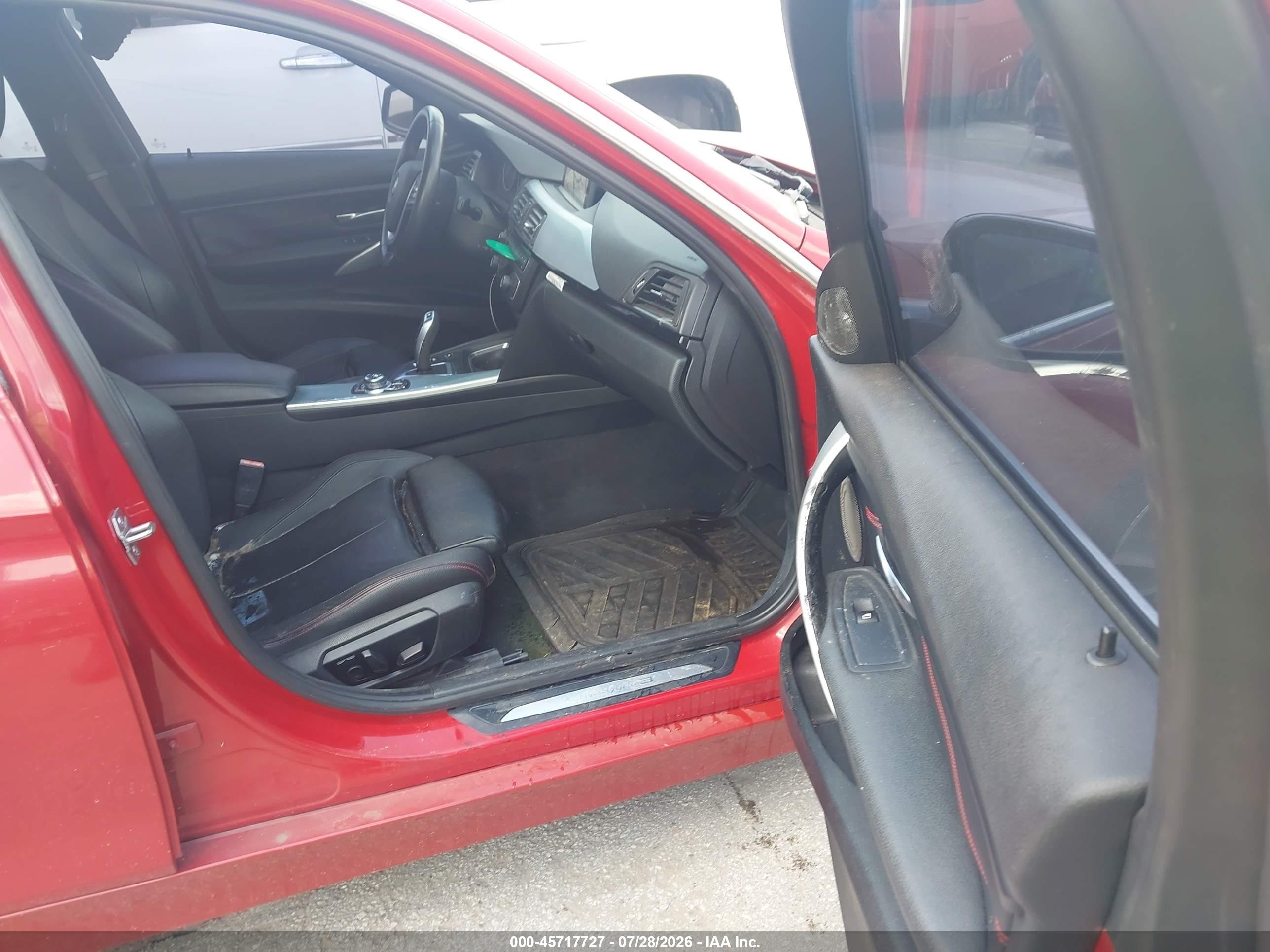 2013 Bmw Activehybrid 3   Red vin: WBA3F9C58DF145441