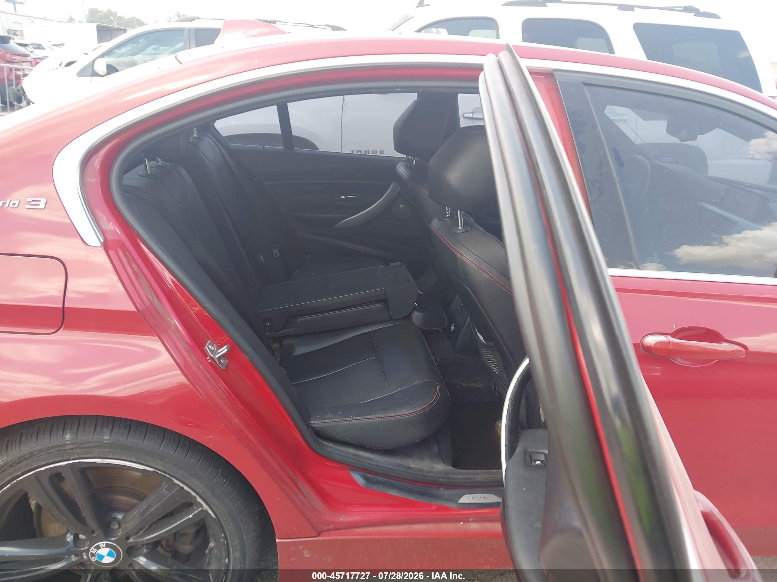 2013 Bmw Activehybrid 3   Red vin: WBA3F9C58DF145441