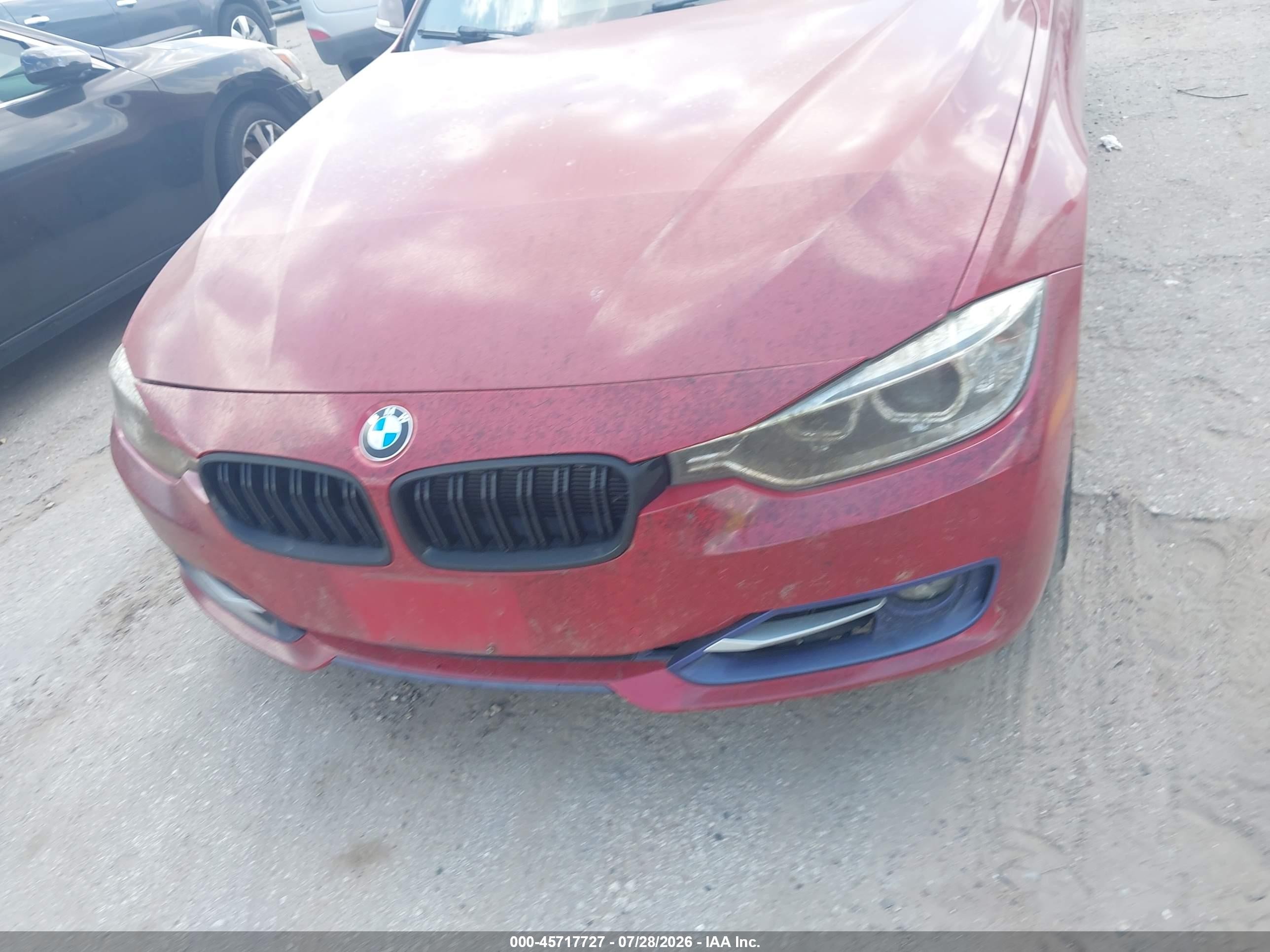 2013 Bmw Activehybrid 3   Red vin: WBA3F9C58DF145441