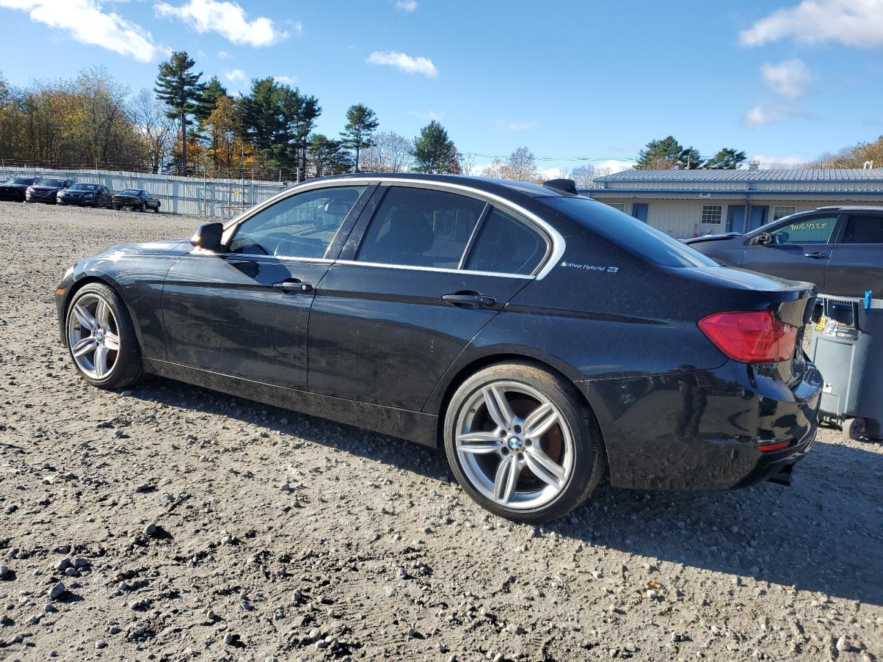 2013 Bmw Activehybrid 3 Black vin: WBA3F9C58DF484118