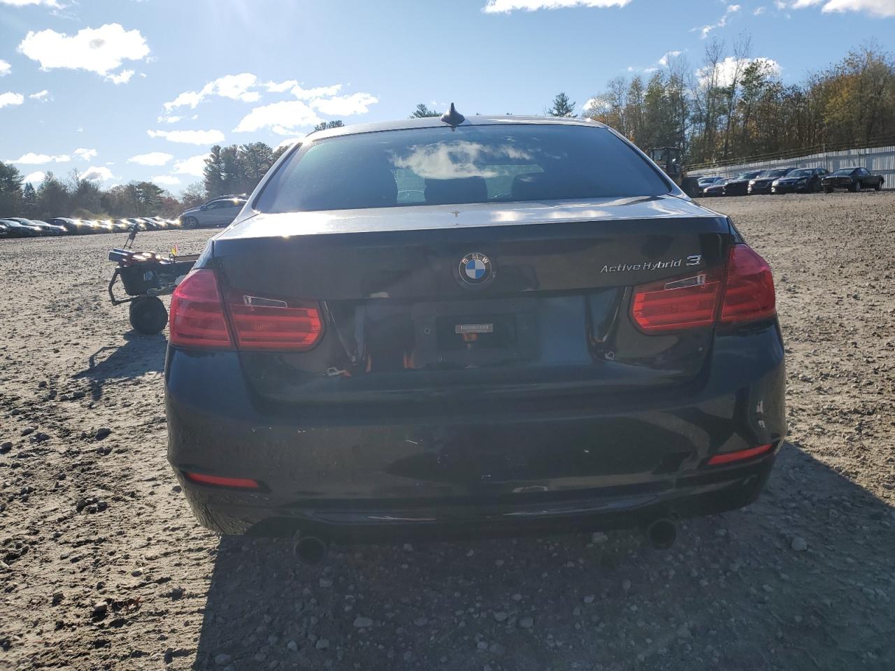 2013 Bmw Activehybrid 3 Black vin: WBA3F9C58DF484118
