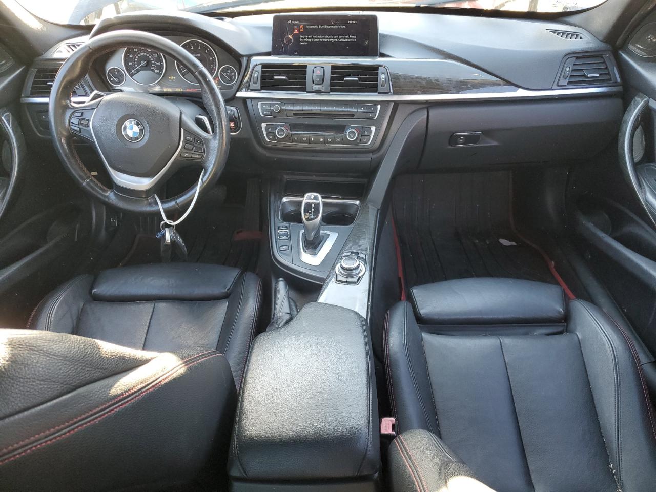 2013 Bmw Activehybrid 3 Black vin: WBA3F9C58DF484118