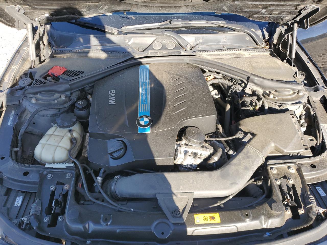 2013 Bmw Activehybrid 3 Black vin: WBA3F9C58DF484118