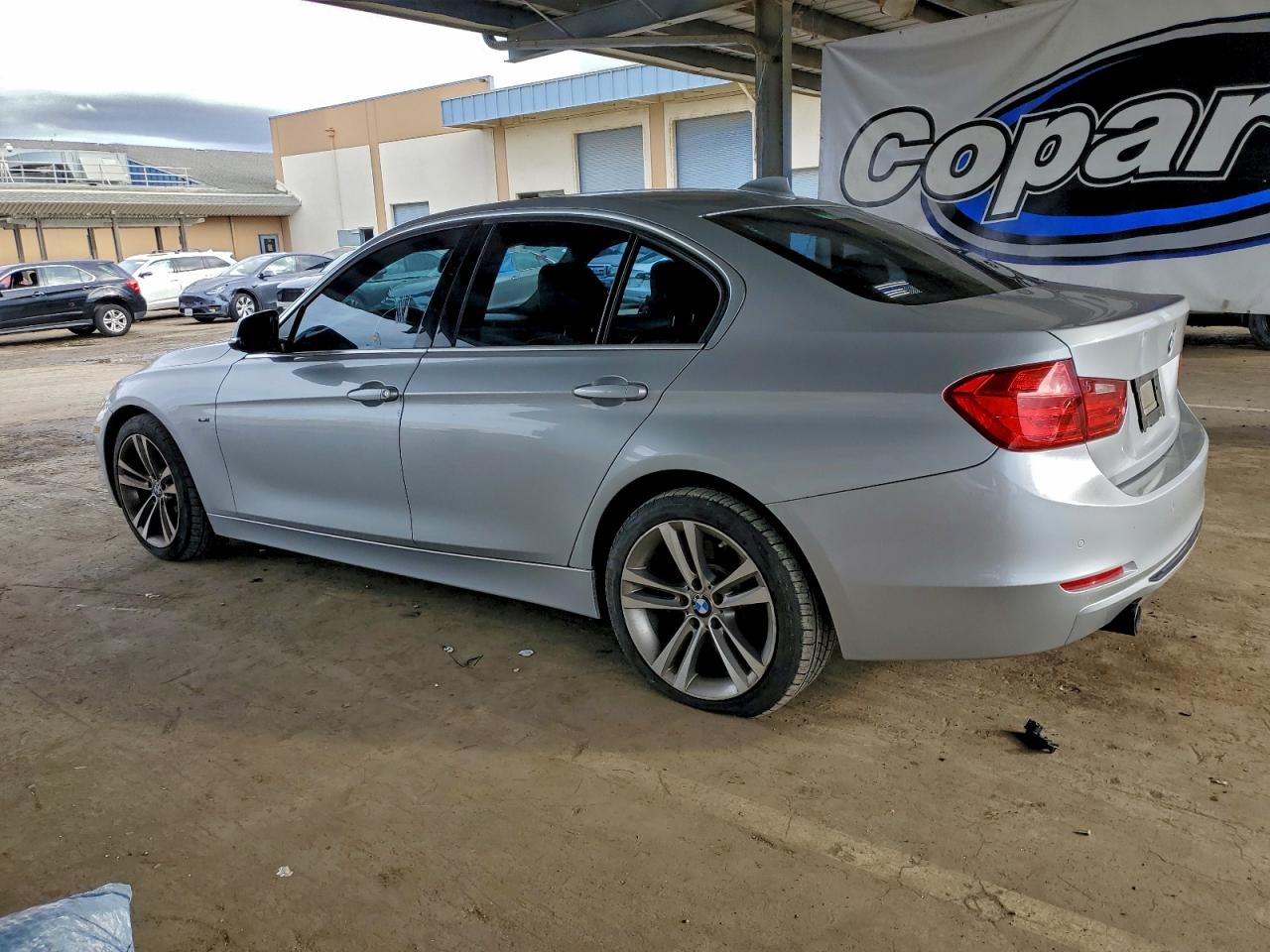 2013 Bmw Activehybrid 3 Silver vin: WBA3F9C59DF145271