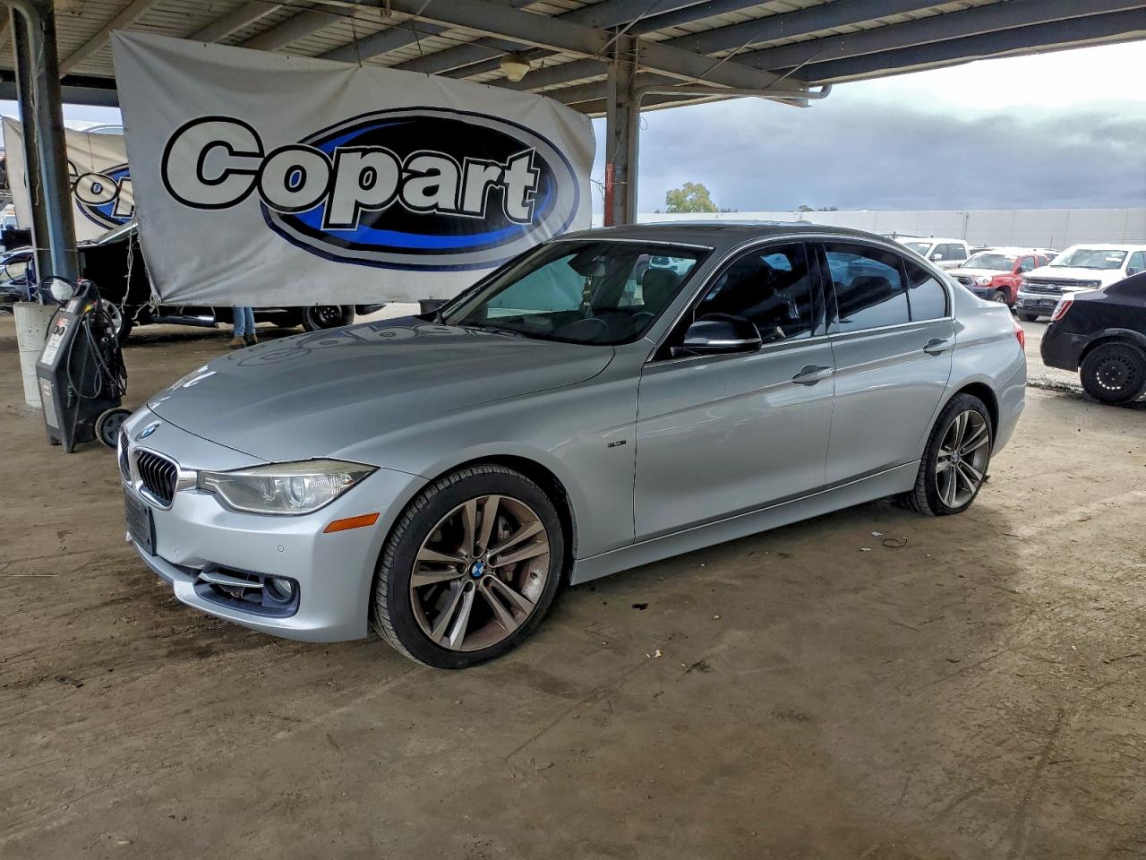 2013 Bmw Activehybrid 3 Silver vin: WBA3F9C59DF145271