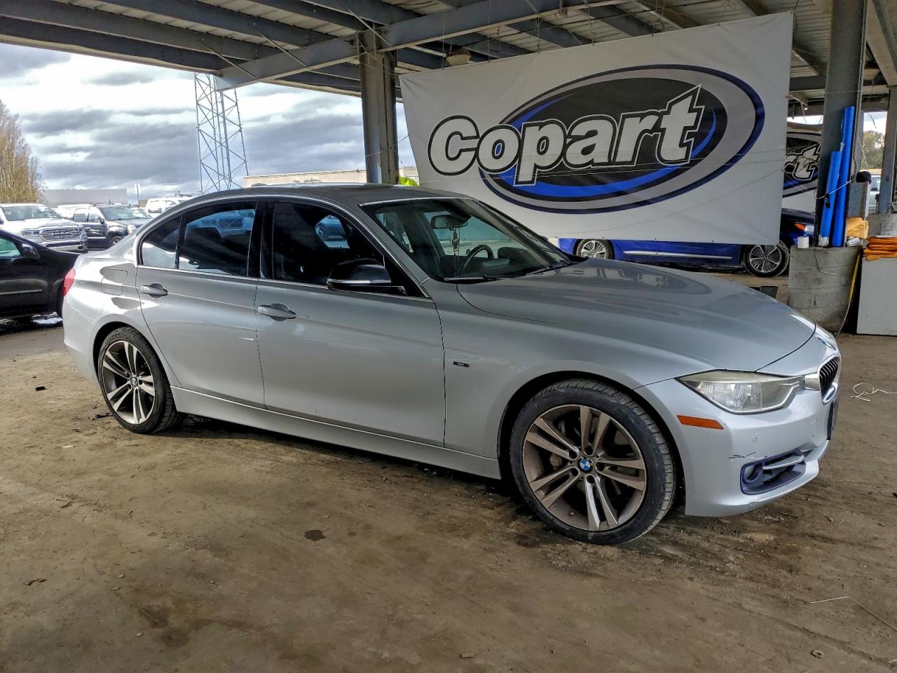 2013 Bmw Activehybrid 3 Silver vin: WBA3F9C59DF145271