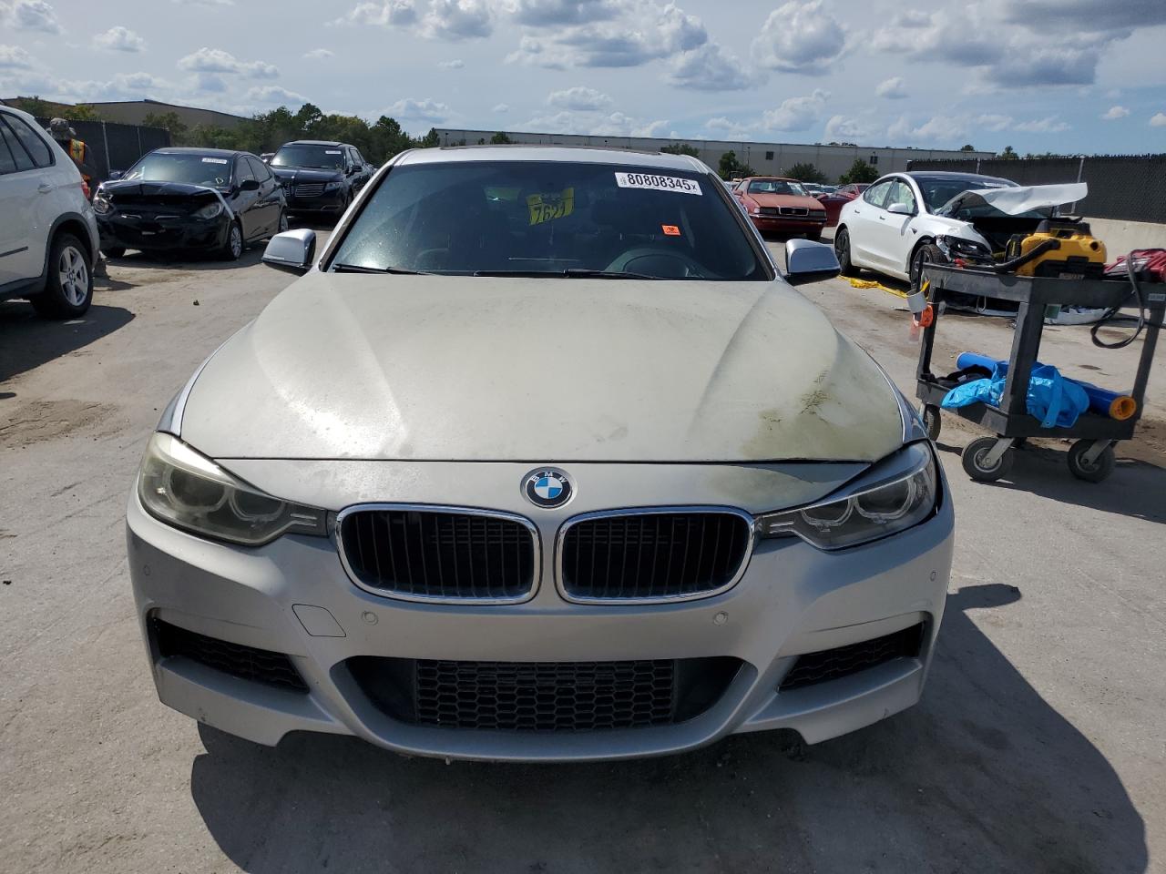 2013 Bmw Activehybrid 3 Silver vin: WBA3F9C59DF483981