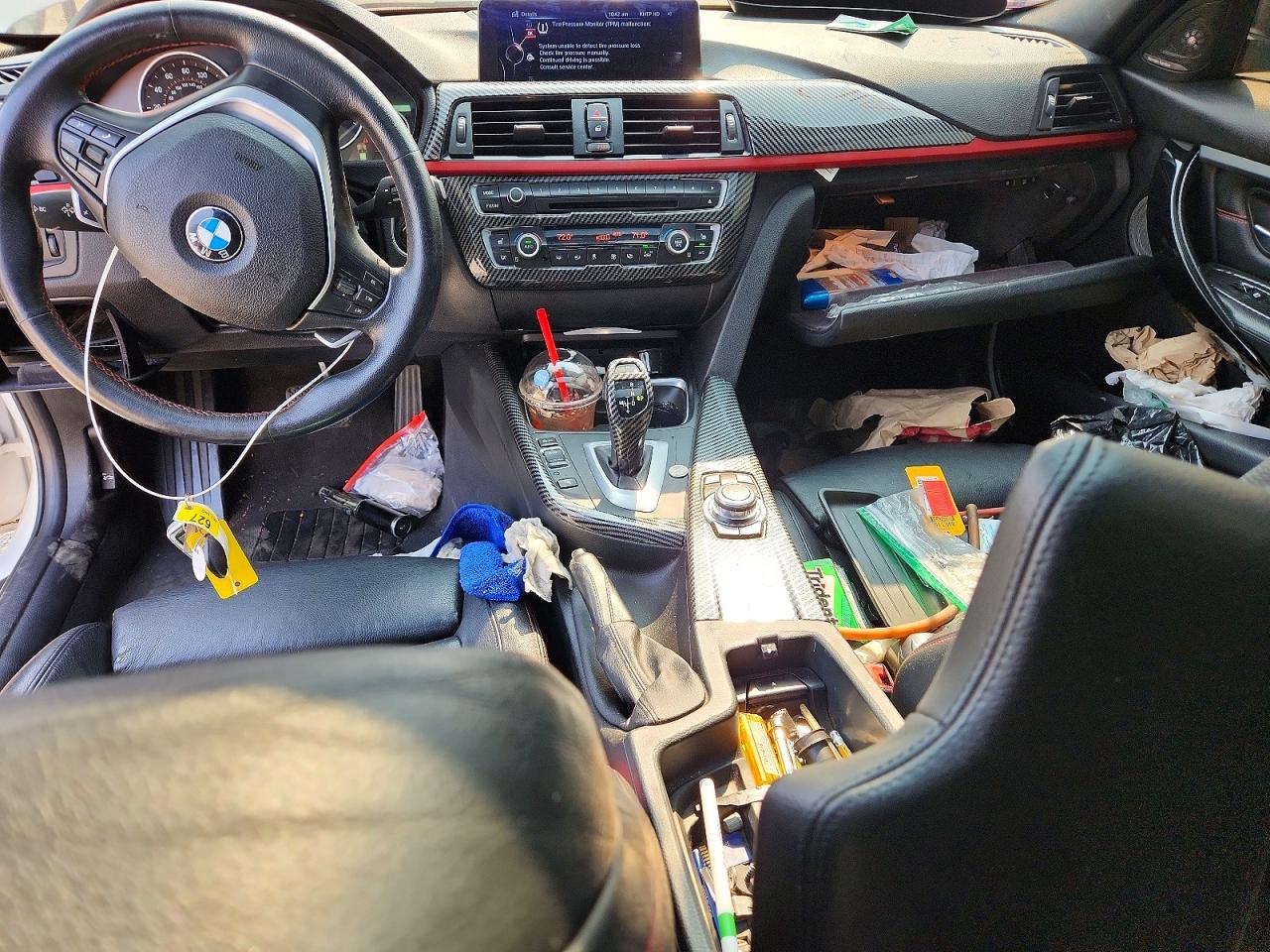 2013 Bmw Activehybrid 3 White vin: WBA3F9C59DF484404