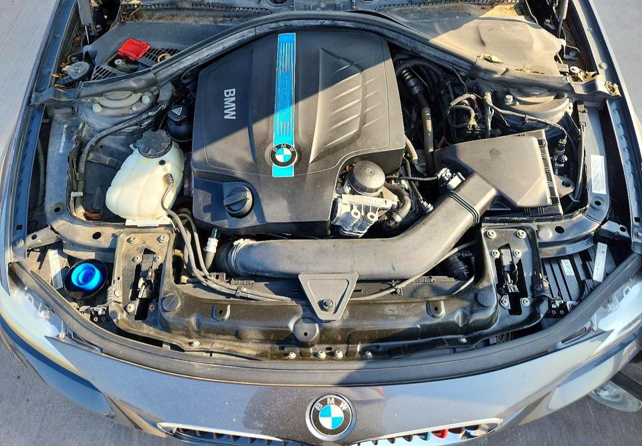2013 Bmw Activehybrid 3 Gray vin: WBA3F9C5XDF484444