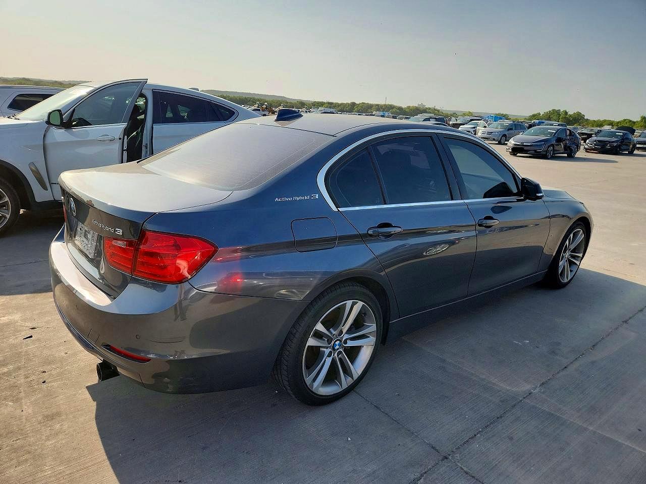 2013 Bmw Activehybrid 3 Gray vin: WBA3F9C5XDF484444