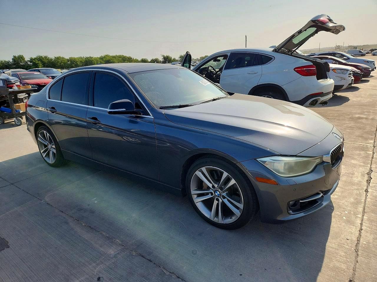 2013 Bmw Activehybrid 3 Gray vin: WBA3F9C5XDF484444