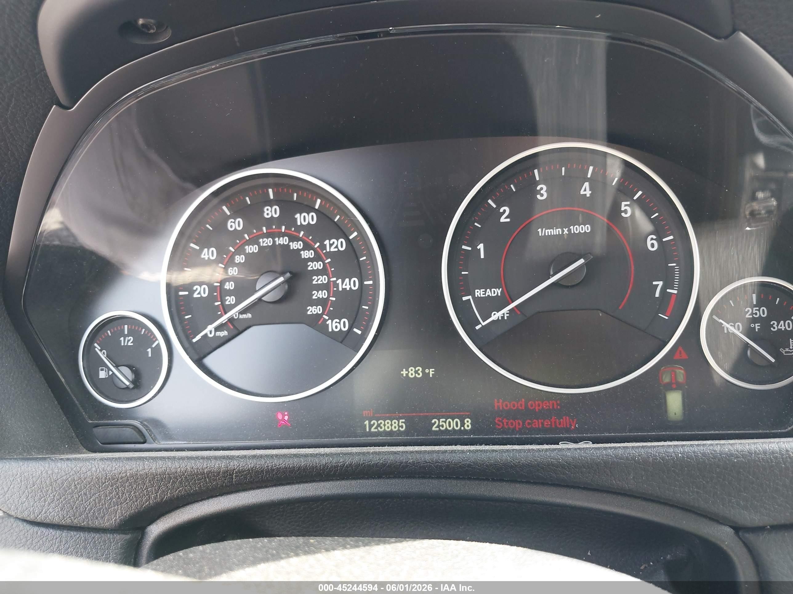 2015 Bmw 328i Xdrive Silver vin: WBA3G7C50FK296964