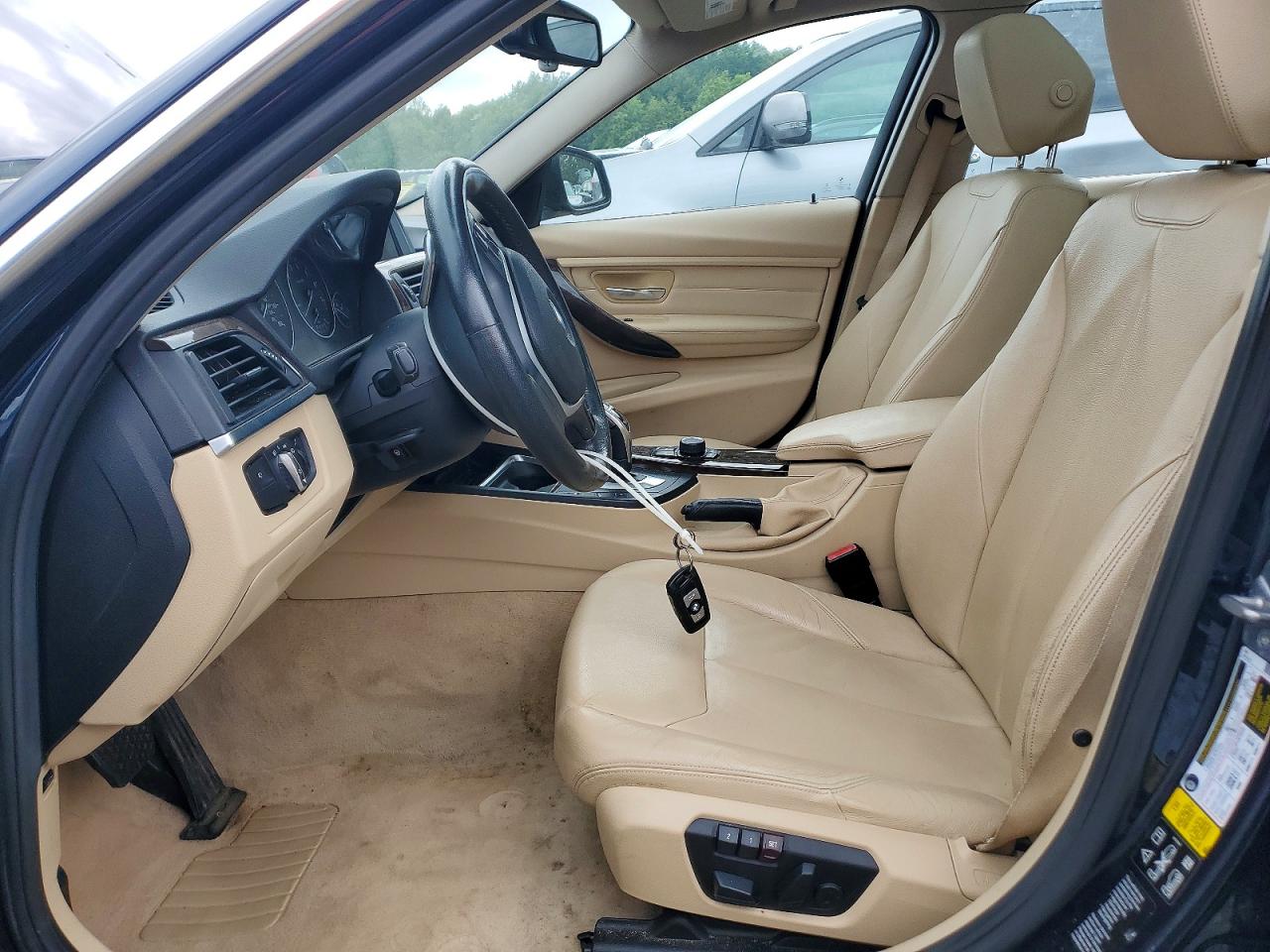 2015 Bmw 328 Xi Синий vin: WBA3G7C50FK480608
