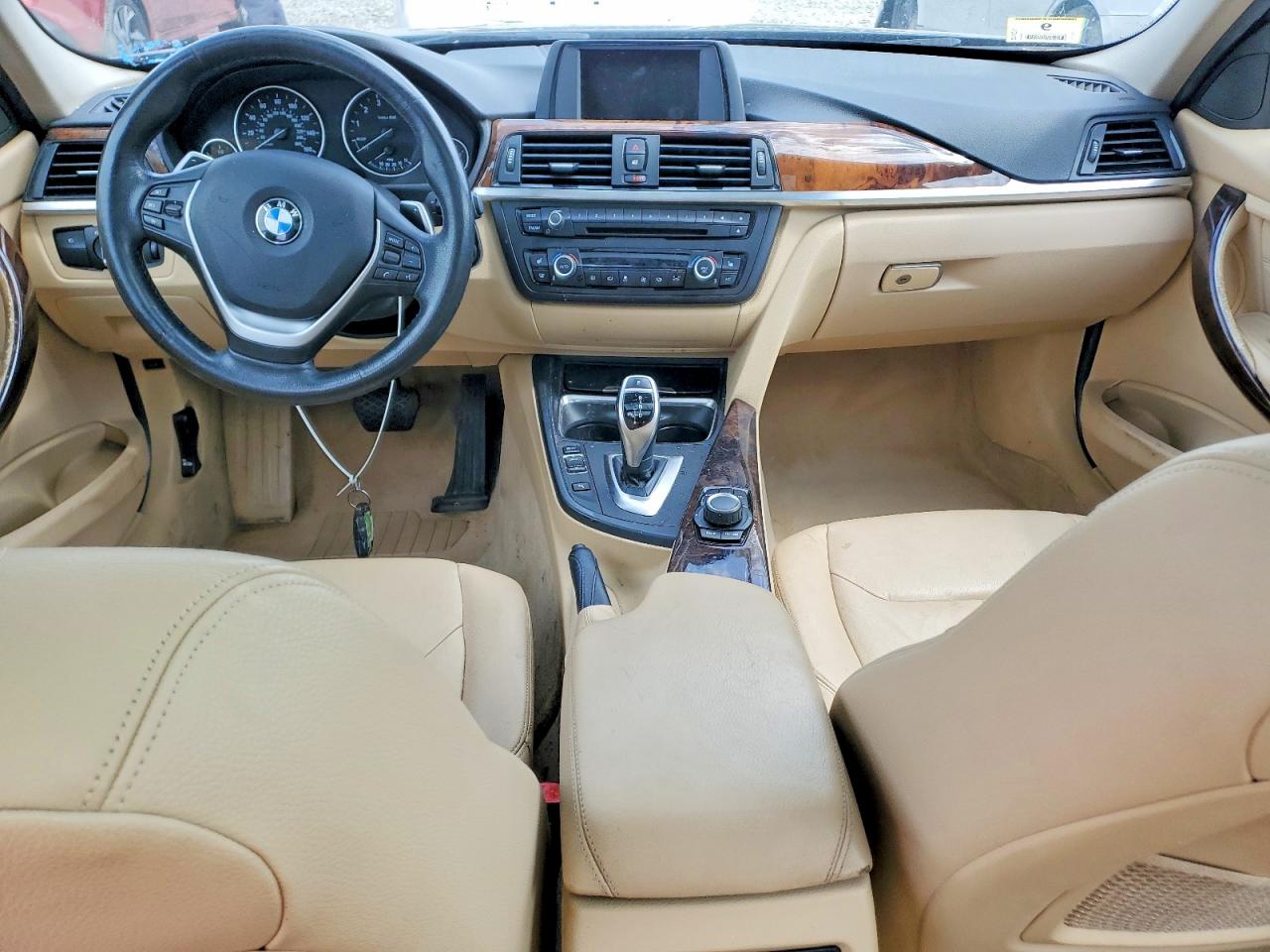 2015 Bmw 328 Xi Синий vin: WBA3G7C50FK480608