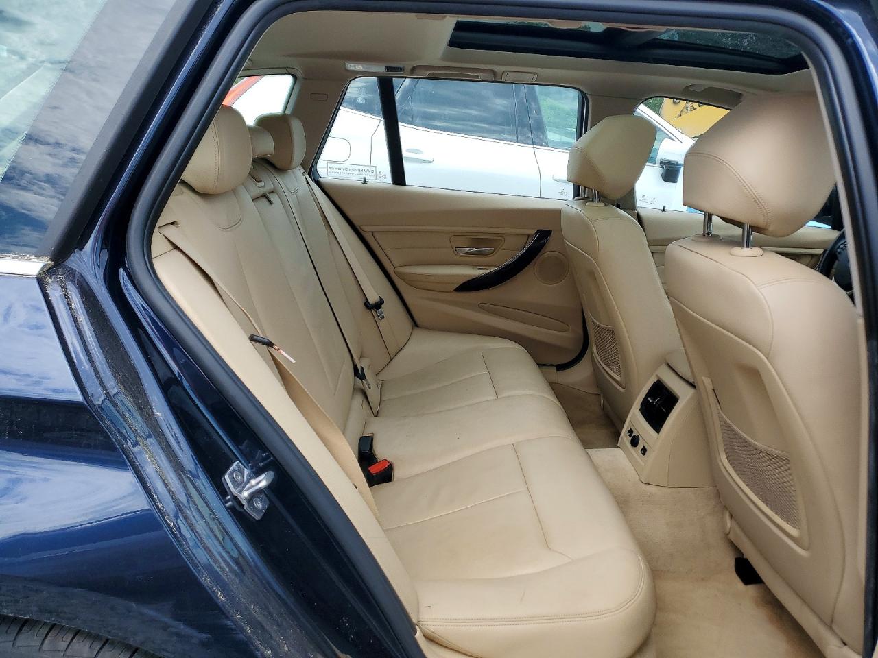 2015 Bmw 328 Xi Синий vin: WBA3G7C50FK480608