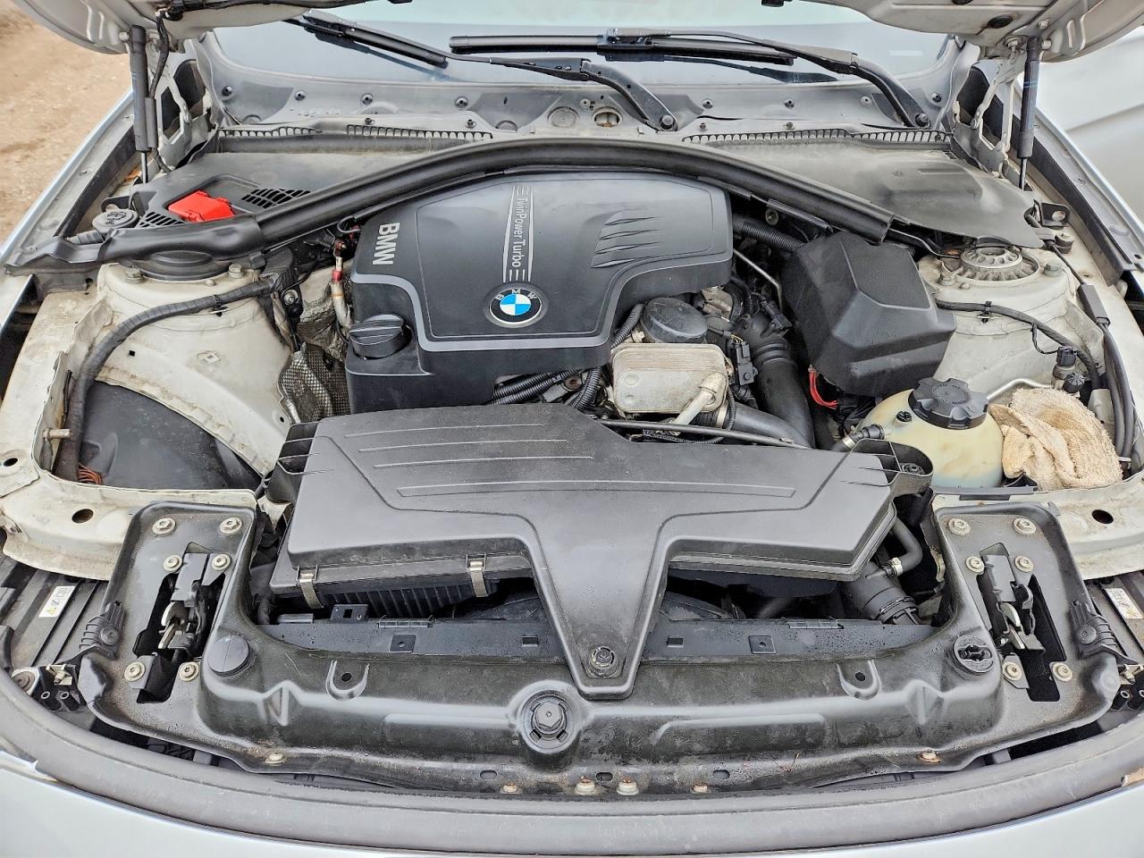 2014 Bmw 328 Xi Silver vin: WBA3G7C52EKN36935