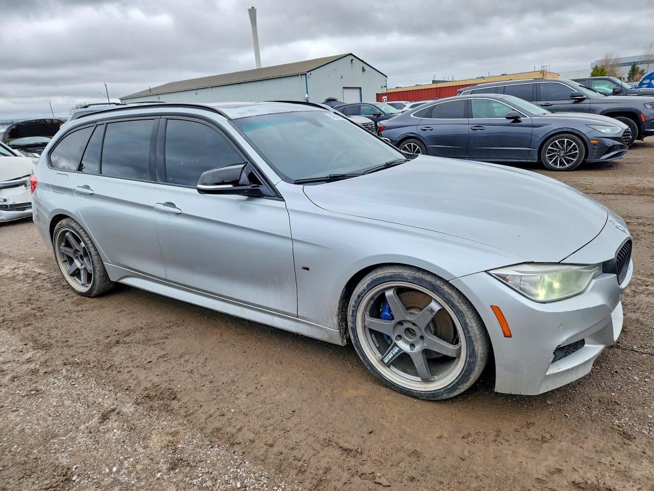2014 Bmw 328 Xi Silver vin: WBA3G7C52EKN36935