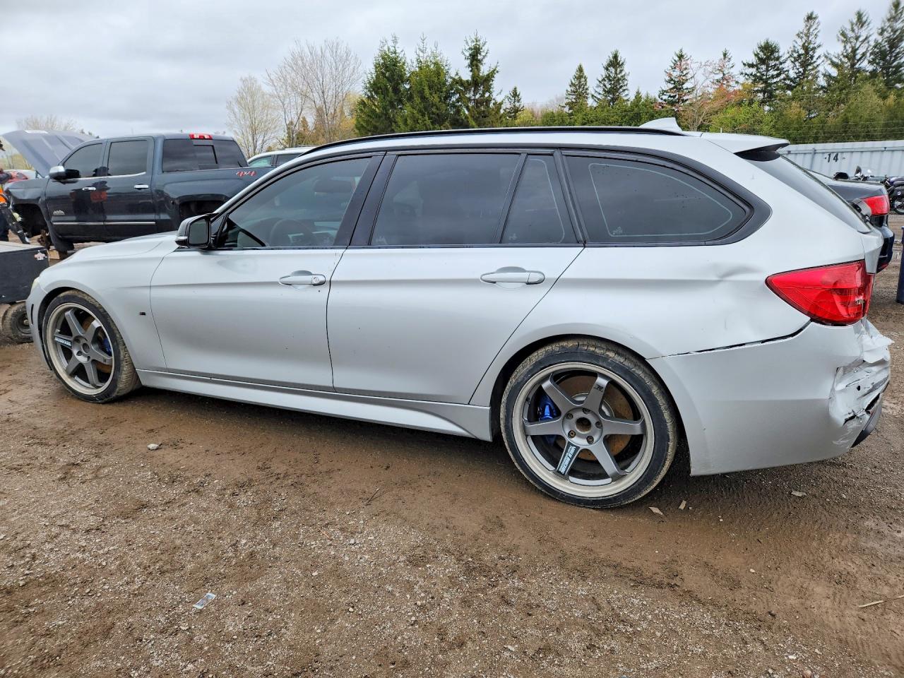 2014 Bmw 328 Xi Silver vin: WBA3G7C52EKN36935