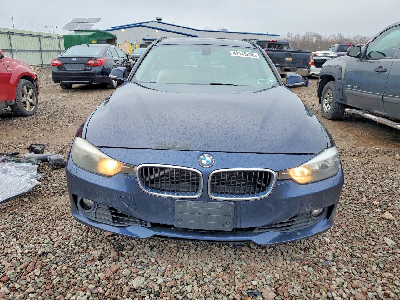 2015 Bmw 328 Xi Blue vin: WBA3G7C53FK297221