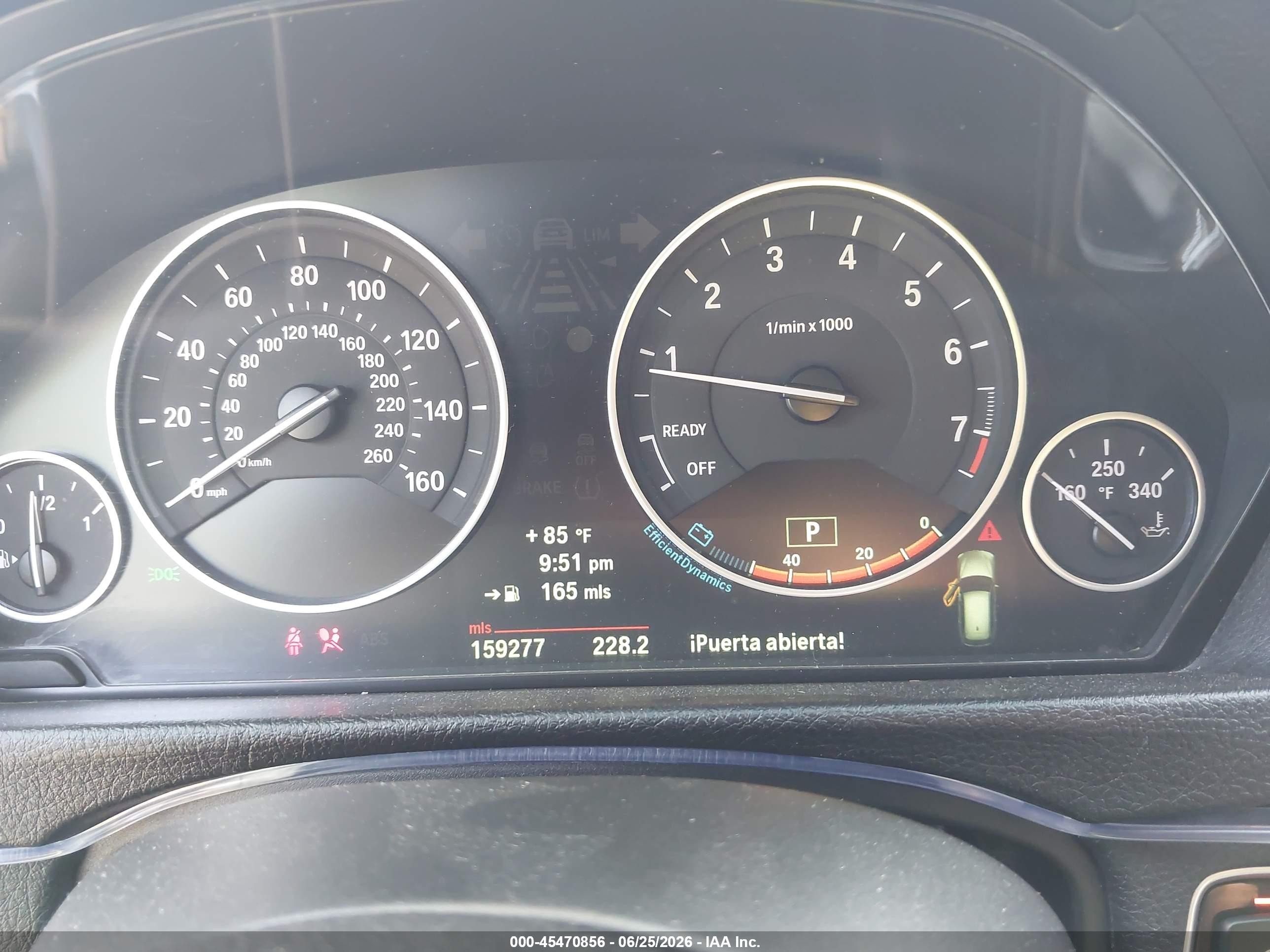 2014 Bmw 328i Xdrive Gray vin: WBA3G7C54EF186197