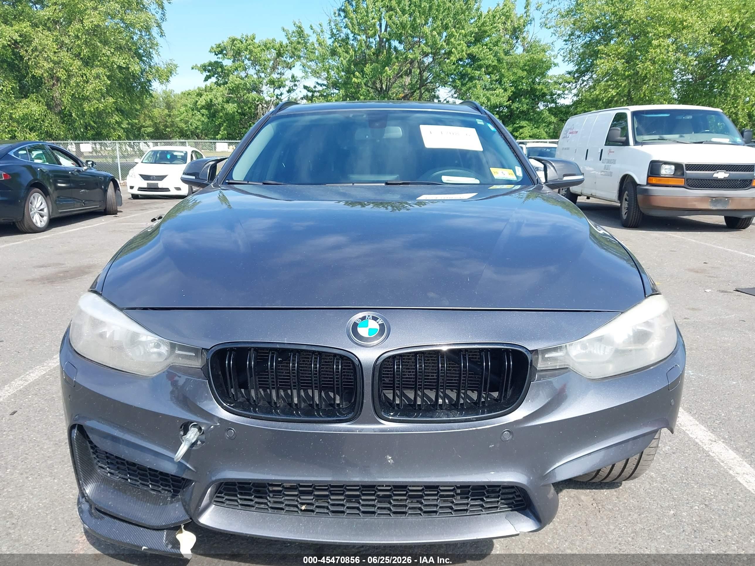 2014 Bmw 328i Xdrive Gray vin: WBA3G7C54EF186197