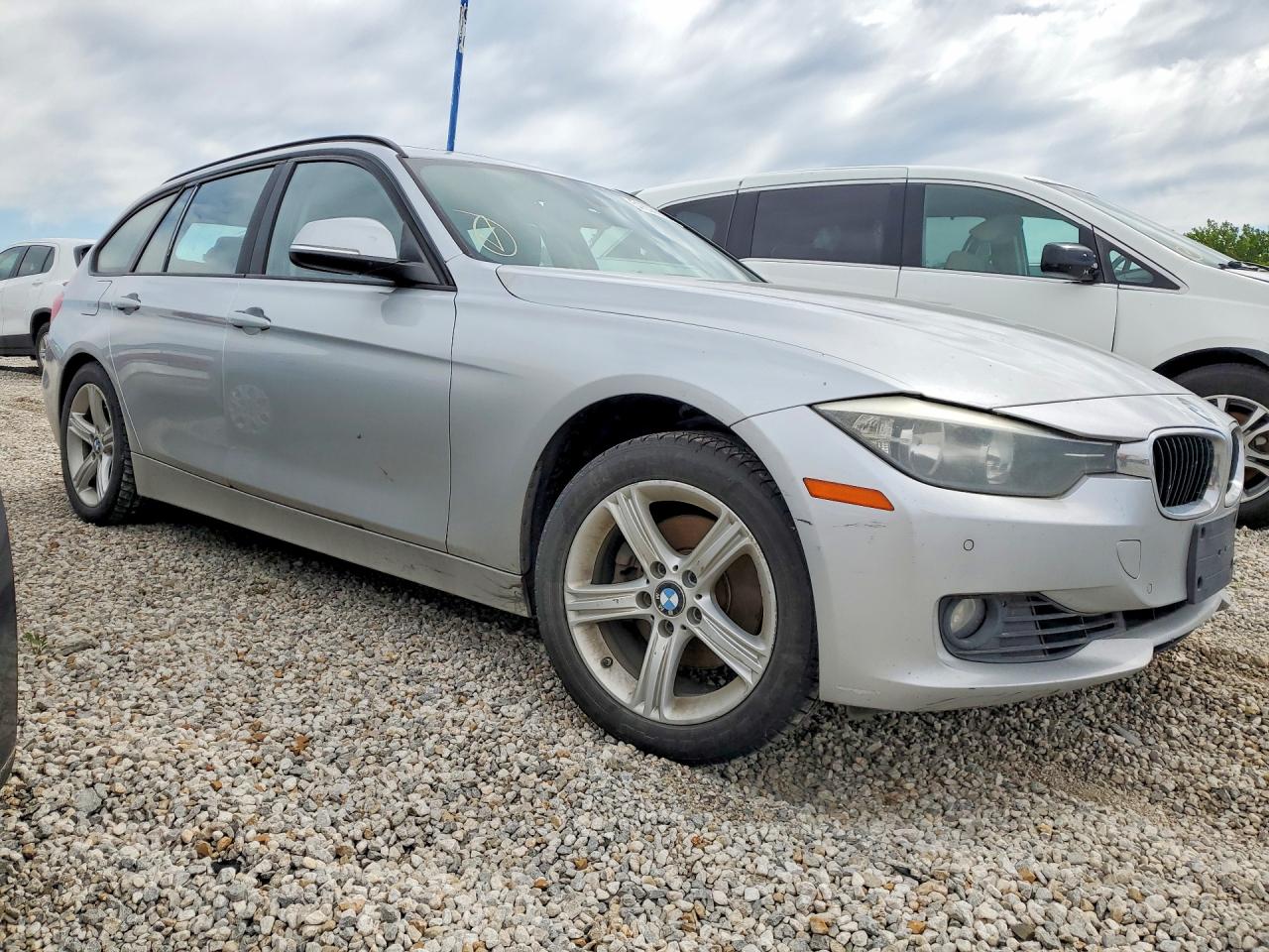 2014 Bmw 328 Silver vin: WBA3G7C54EKN37536